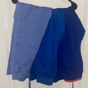 3 Shades of Blue Scrub Pant Set